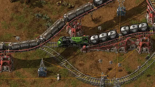 Factorio Trains