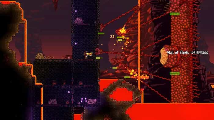 Batalles de caps de Terraria